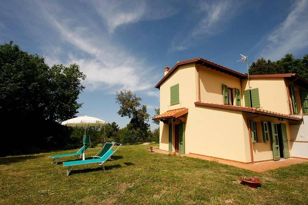 Villa Con Piscina 10 Posti Letto, L'Oliveta Di Rivalto Chianni Exteriör bild