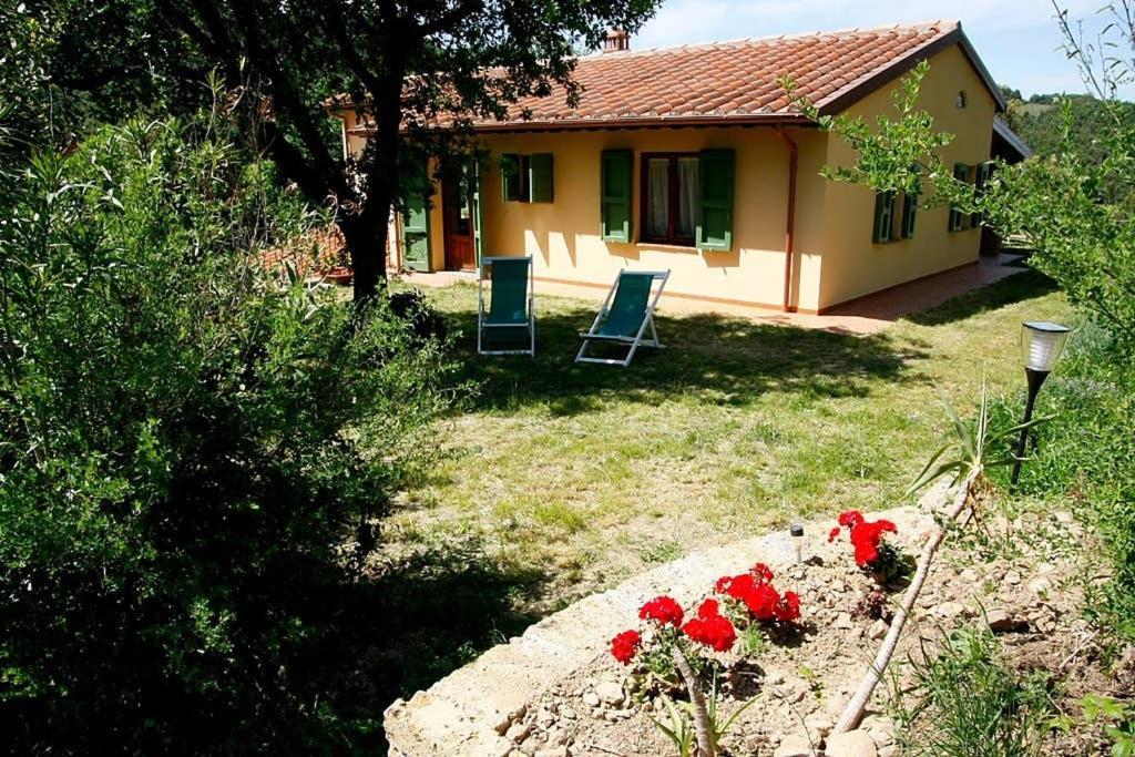 Villa Con Piscina 10 Posti Letto, L'Oliveta Di Rivalto Chianni Exteriör bild