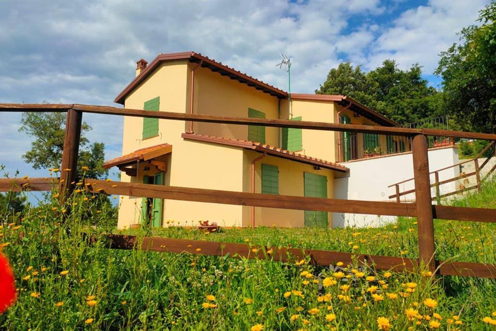 Villa Con Piscina 10 Posti Letto, L'Oliveta Di Rivalto Chianni Exteriör bild