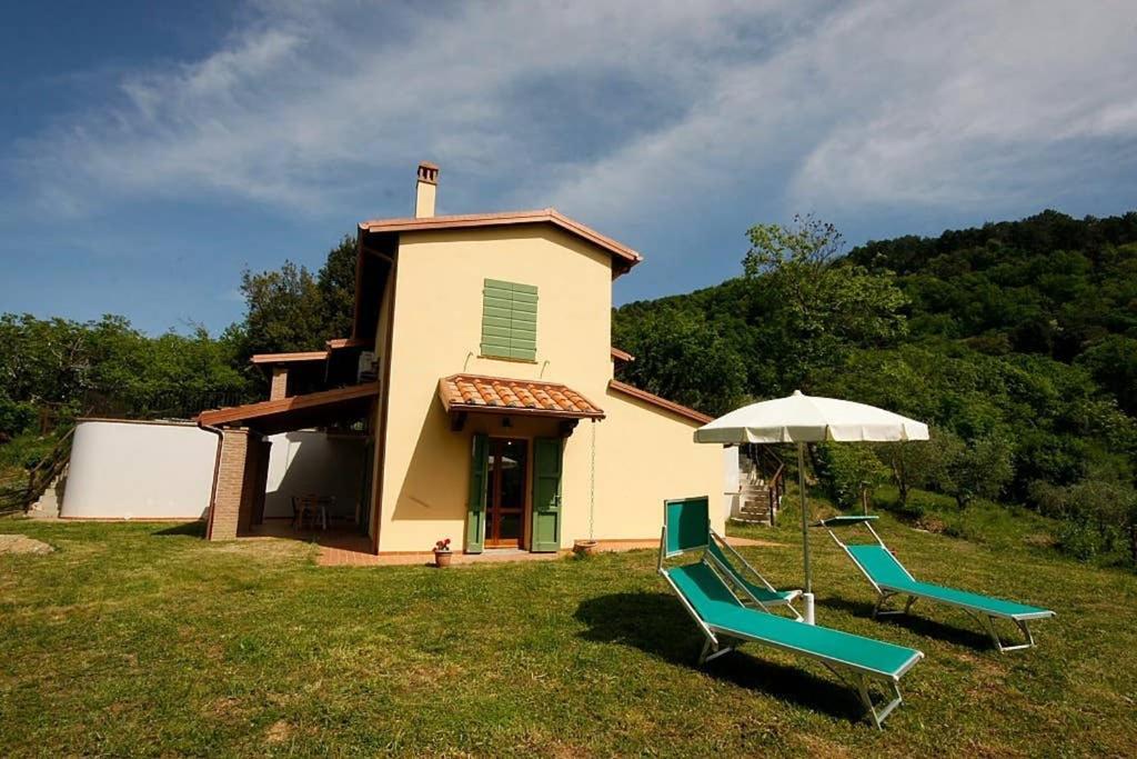 Villa Con Piscina 10 Posti Letto, L'Oliveta Di Rivalto Chianni Exteriör bild