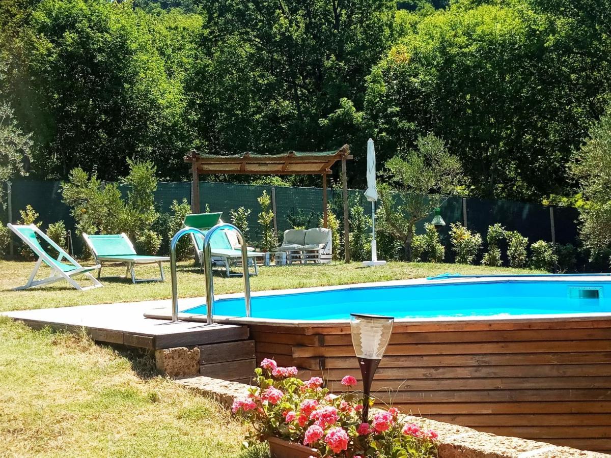 Villa Con Piscina 10 Posti Letto, L'Oliveta Di Rivalto Chianni Exteriör bild